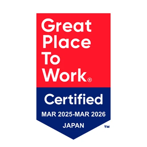 Great Place To Work® Institute Japan認定マーク